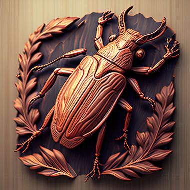 3D model Caraboctonidae (STL)